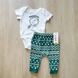 Baby 2pc Outfit Bundle, 3-6m